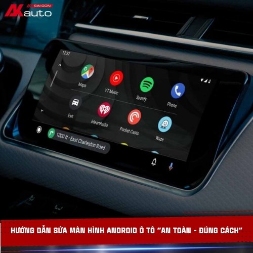 Các lỗi màn hình android ô tô thường gặp