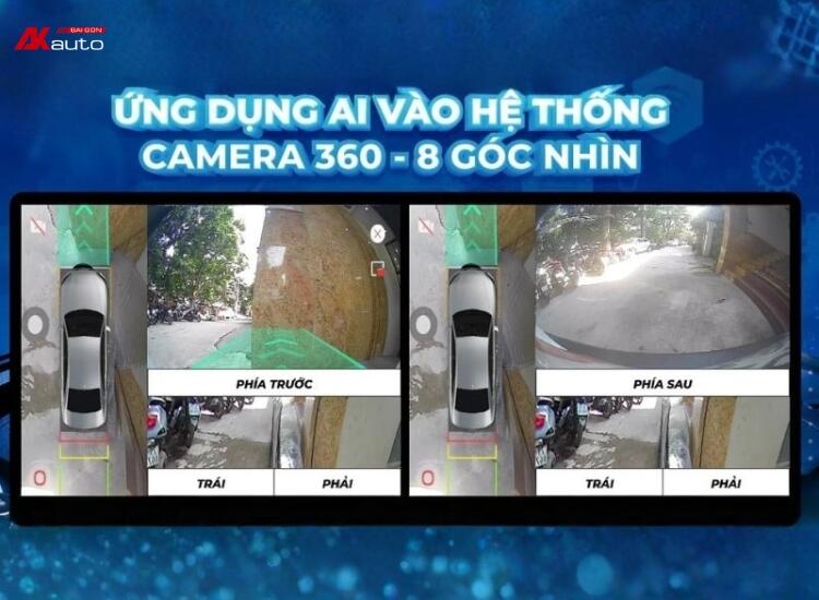 Màn Hình Zestech ZX ADAS+ liền camera 360 ghi hình toàn cảnh
