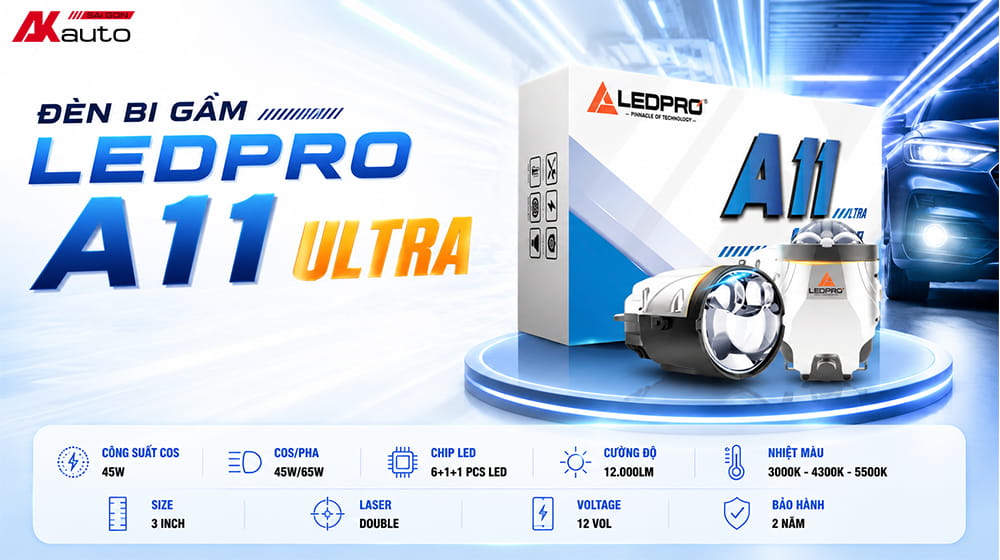 Đèn bi gầm LEDPRO A11 Ultra