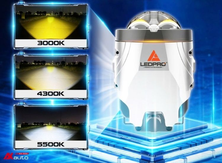 Bi gầm LEDPRO A11 Ultra đa dạng nhiệt màu