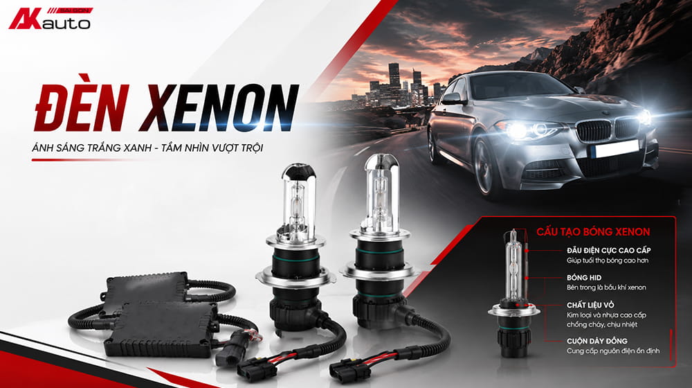 Độ đèn ô tô loại đèn xenon
