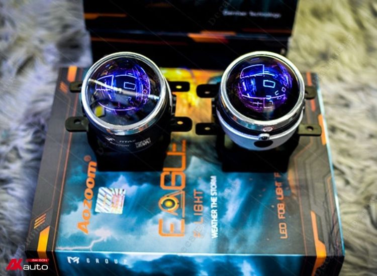 Bi gầm Aozoom Led Eagle Fog Light cao cấp cho xe ô tô