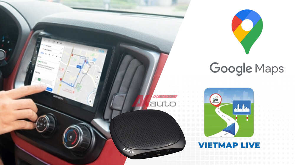 Android Box ô tô mang lại tiện ích dẫn đường thông minh