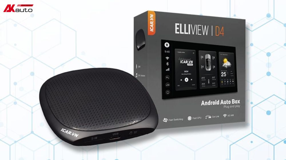 Android Box ô tô Elliview D4