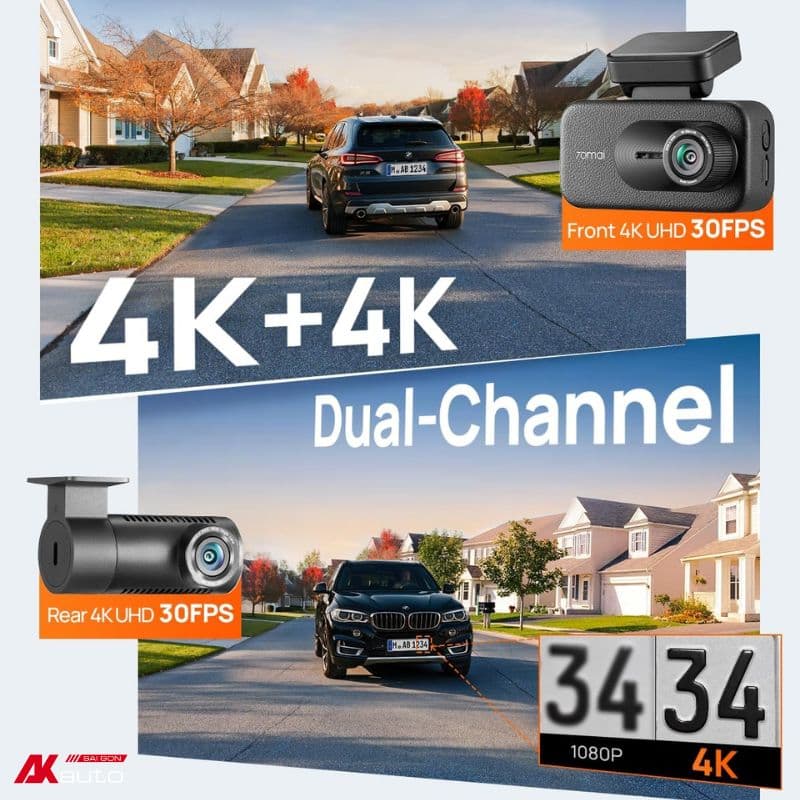 Camera hành trình 70mai A900 - Ảnh 2