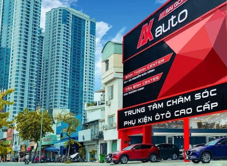 Chi nhánh AKauto Bình Thạnh đặt tại vị trí đắc địa, sôi động nhất nhì thành phố