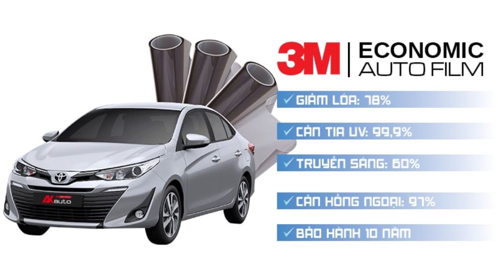 Gói dán phim cách nhiệt 3M Eco Premium