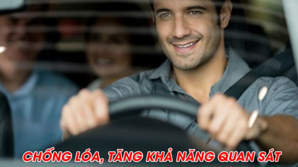 Phim cách nhiệt 3M giúp giảm lóa tốt, hỗ trợ lái xe an toàn