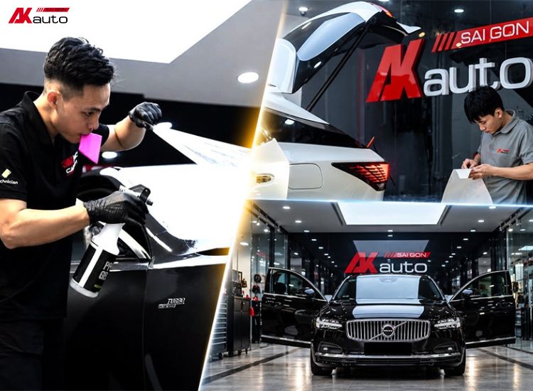 AKauto Tân Sơn cung cấp nhiều hạng mục chăm sóc, bảo vệ xe ô tô