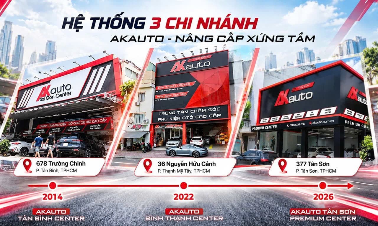 Trung tâm chăm sóc và phụ kiện ô tô cao cấp - AKauto