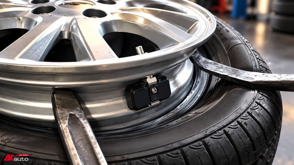 Bộ cảm biến áp suất lốp ô tô van trong