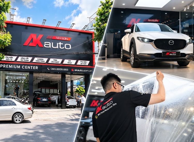 Chính thức ra mắt trung tâm chăm sóc, phụ kiện ô tô cao cấp AKauto Tân Sơn - Premium Center